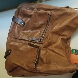 Tano leather crossbody bag